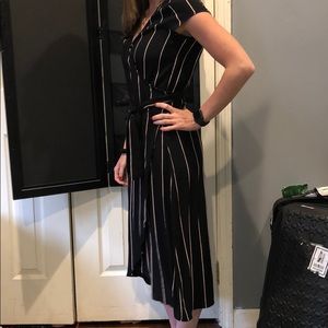 Side tie Wrap Dress